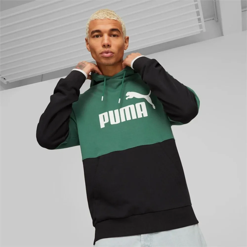 Puma Felpa Uomo Power Colorblock Hoodie - immagine 2