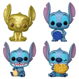 Stitch Holiday Pocket POP! 4-Pack Dreidel Box 4 cm
