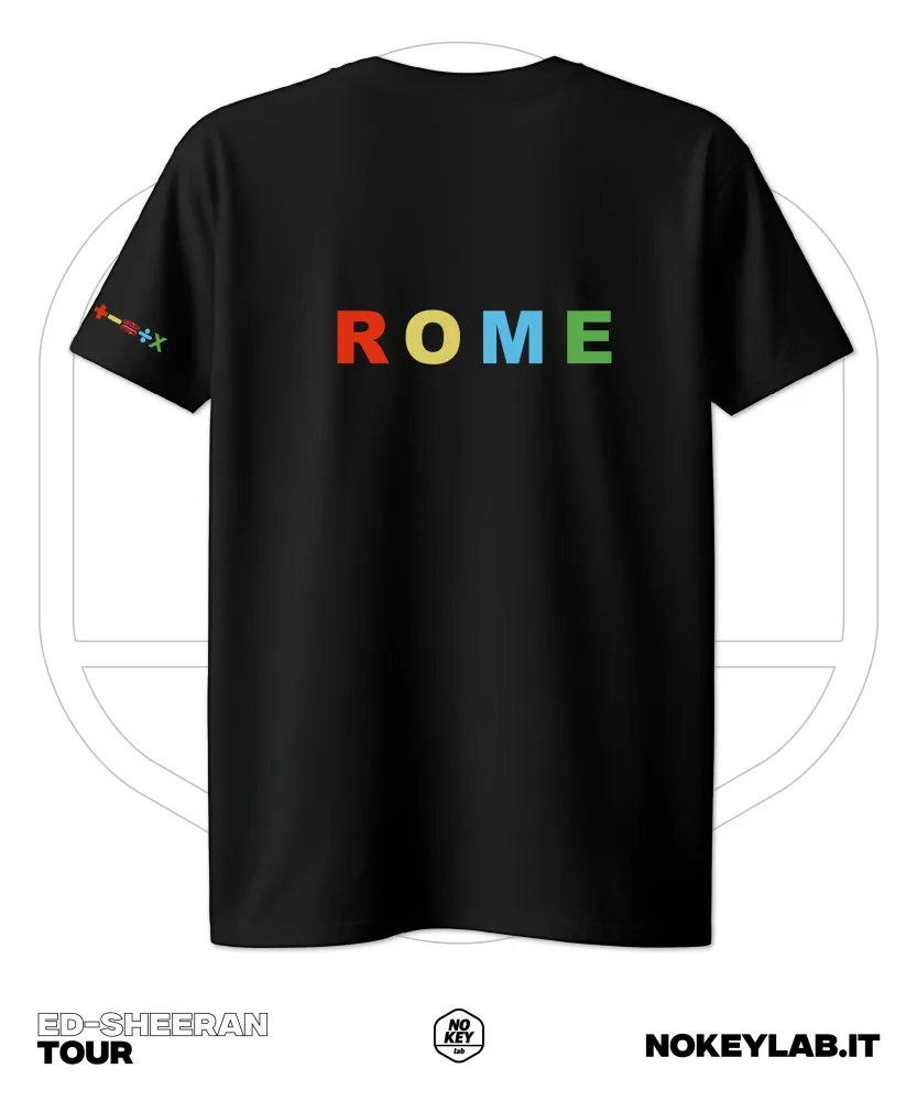 Maglia Ed Sheeran Concerti Roma e Marsiglia - Edizione Limitata Fan - immagine 3