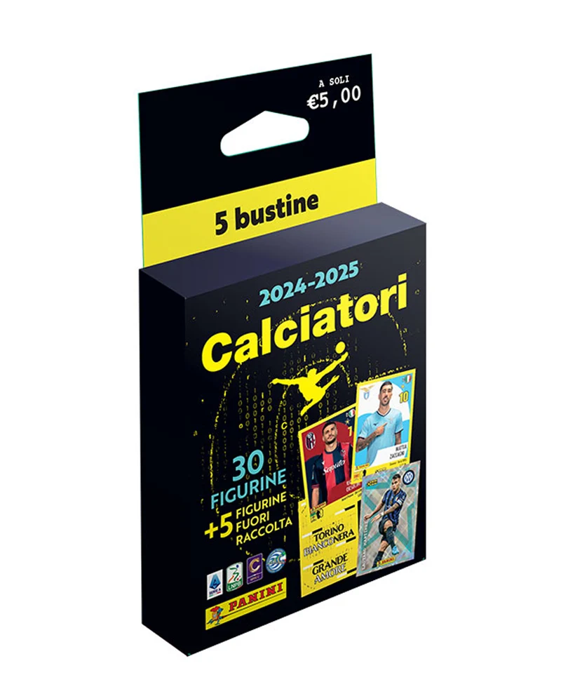 PANINI Stickers Ecoblister 5 buste - Calciatori 2024-2025
