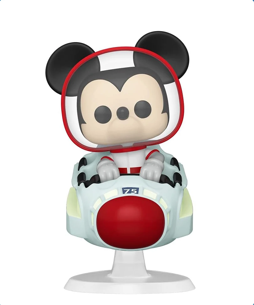 Mickey Mouse at the Space Mountain Attraction Damaged Box Mickey Mouse at the Space Mountain Attraction Damaged Box