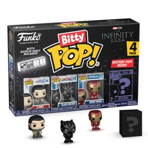 Loki / Black Panther / Iron Man / Mystery Bitty (4-Pack) Loki / Black Panther / Iron Man / Mystery Bitty (4-Pack)