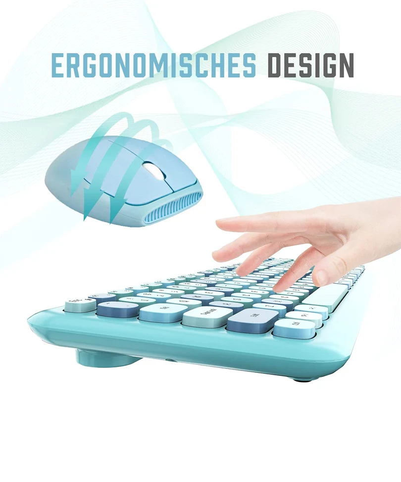 Dedeo - Tastiera e Mouse Wireless - immagine 2
