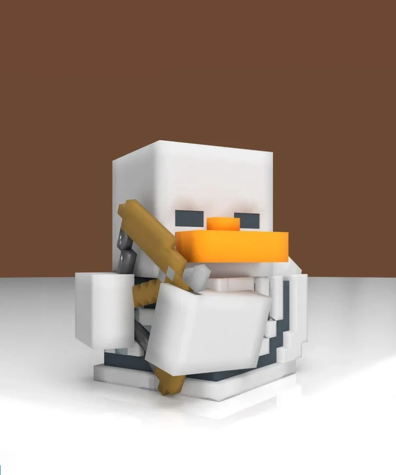 Minecraft Skeleton Mini TUBBZ Cosplaying Duck Collectable