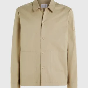 Calvin Klein Camicia Uomo Twill Overshirt Calvin Klein Camicia Uomo Twill Overshirt