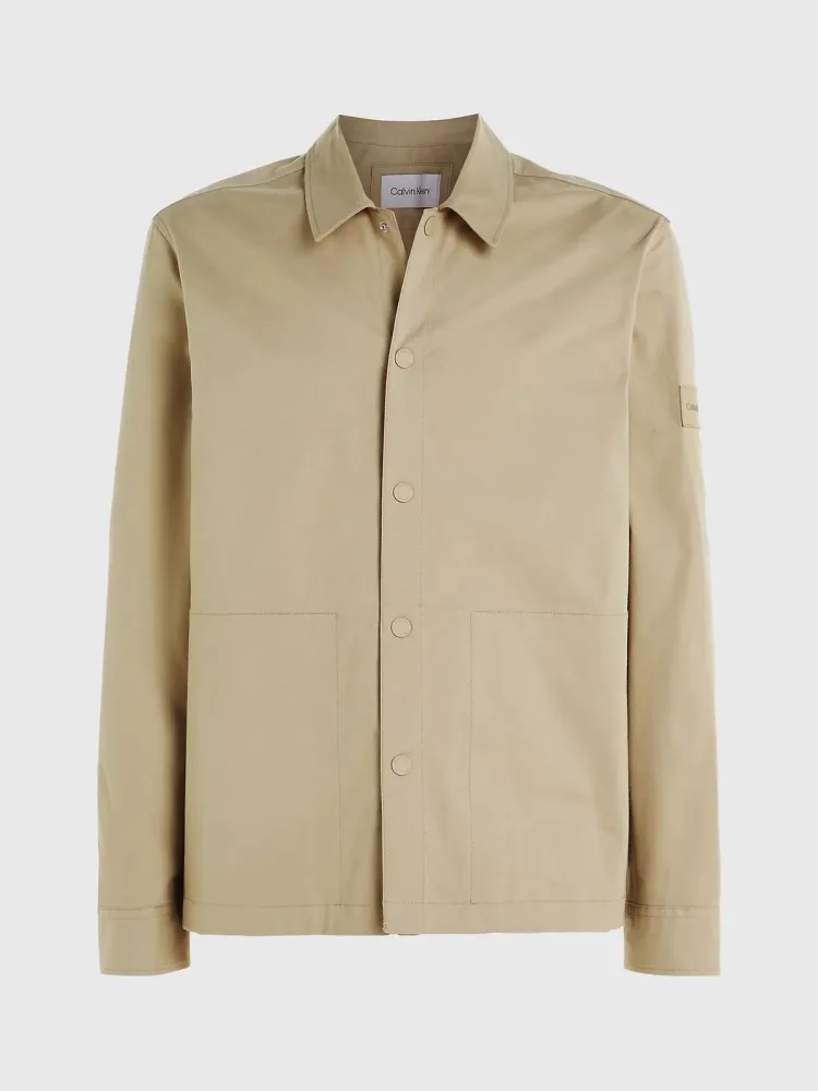 Calvin Klein Camicia Uomo Twill Overshirt