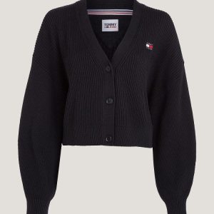Tommy Hilfiger Maglia Donna Tjw Ess Badge Cardigan Tommy Hilfiger Maglia Donna Tjw Ess Badge Cardigan