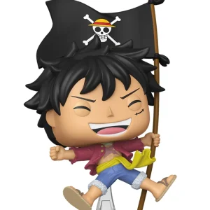 Monkey D. Luffy with Flag Monkey D. Luffy with Flag