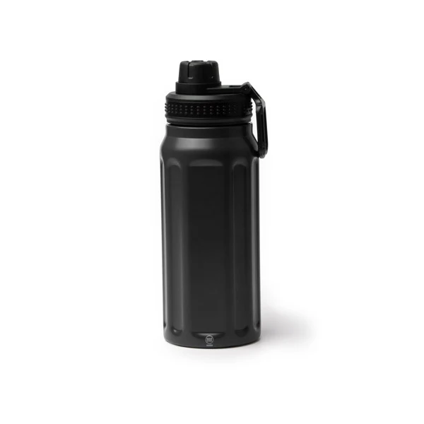 Borraccia Termica in Acciaio Inossidabile Riciclato 540ml – Beccuccio Estraibile e Impugnatura Retrattile - immagine 3