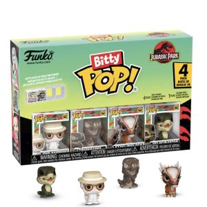 John Hammond / Tyrannosaurus / Stygimoloch / Velociraptor (4-Pack) John Hammond / Tyrannosaurus / Stygimoloch / Velociraptor (4-Pack)