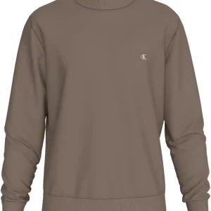 Calvin Klein Felpa Uomo Ck Embro Badge Calvin Klein Felpa Uomo Ck Embro Badge