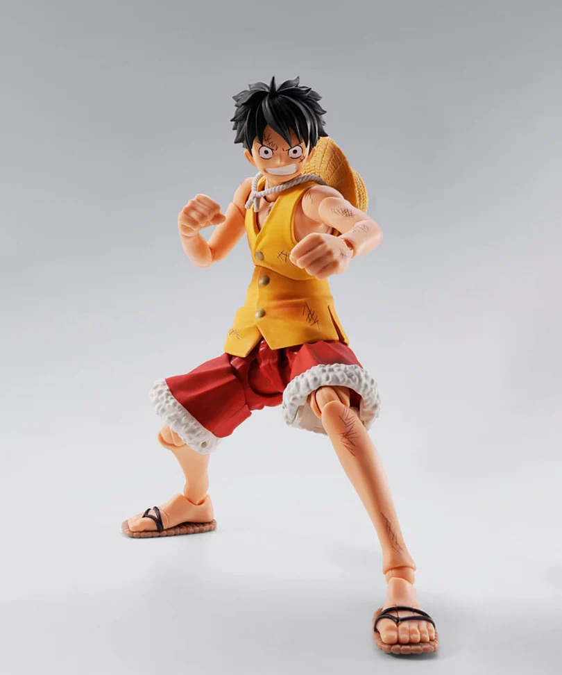 One Piece - Monkey D. Luffy Marineford - Action Figure S.H.Figuarts 15 cm - immagine 3