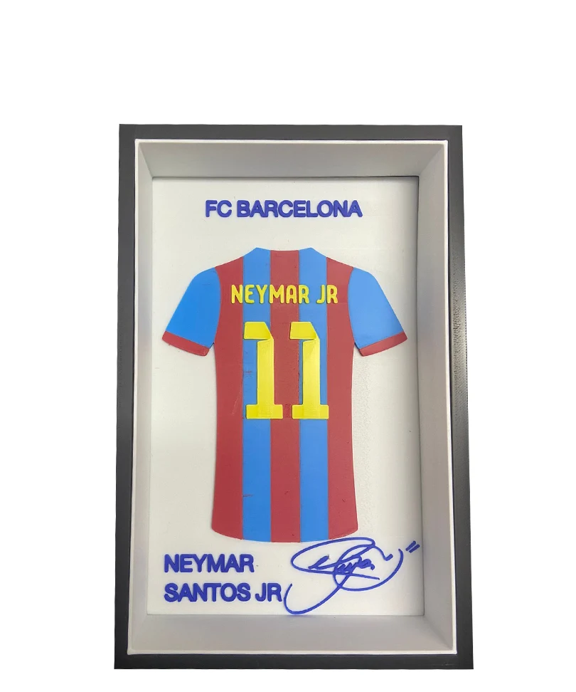 Quadretto 3D Maglia FC Barcelona – Neymar Jr #11
