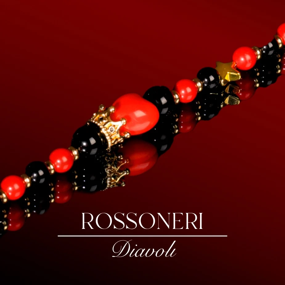 ROSSO NERI GOLD SPECIAL EDITION GANCIO ACCIAO 6 MM - immagine 3