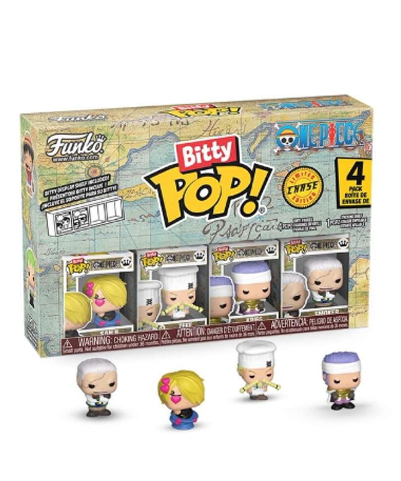 Sanji / Zeff / Don Krieg / Scegli il tuo Bitty (4-Pack)