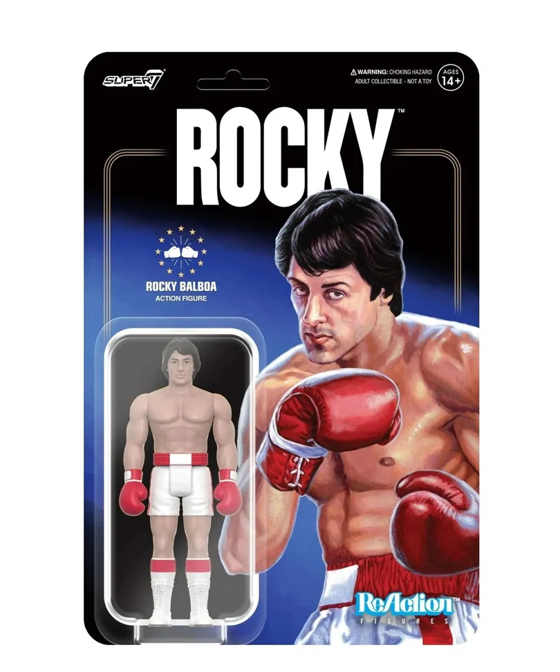 Rocky - ReAction Action Figure Rocky Boxing 10 cm