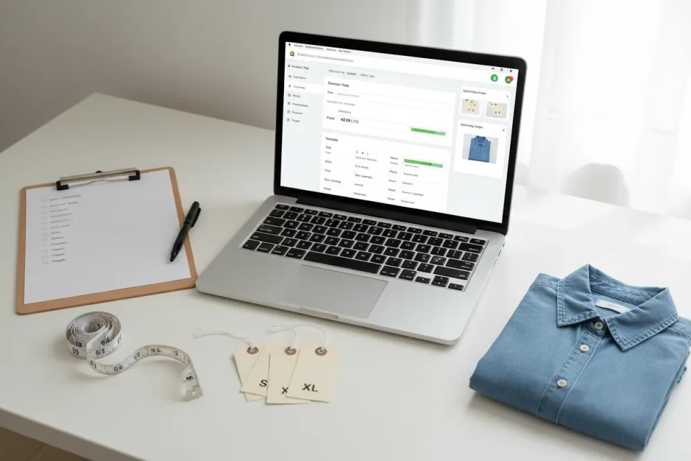 Inserimento Prodotti E-commerce con Taglie, Varianti, Colori e Prezzi Inserimento Prodotti E-commerce con Taglie, Varianti, Colori e Prezzi