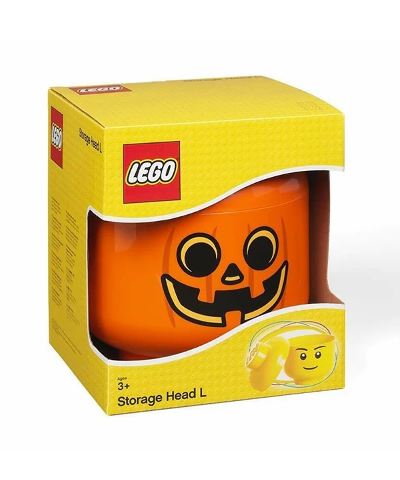 Contenitore LEGO Testa Zucca di Halloween Large - immagine 2