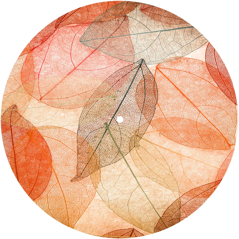 Slipmats 33 TB077 – Panno feltro giradischi – Leaves
