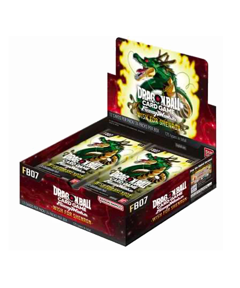 Box Dragon Ball Fusion World Card Game - Wish For Shenron FB-07 ENG