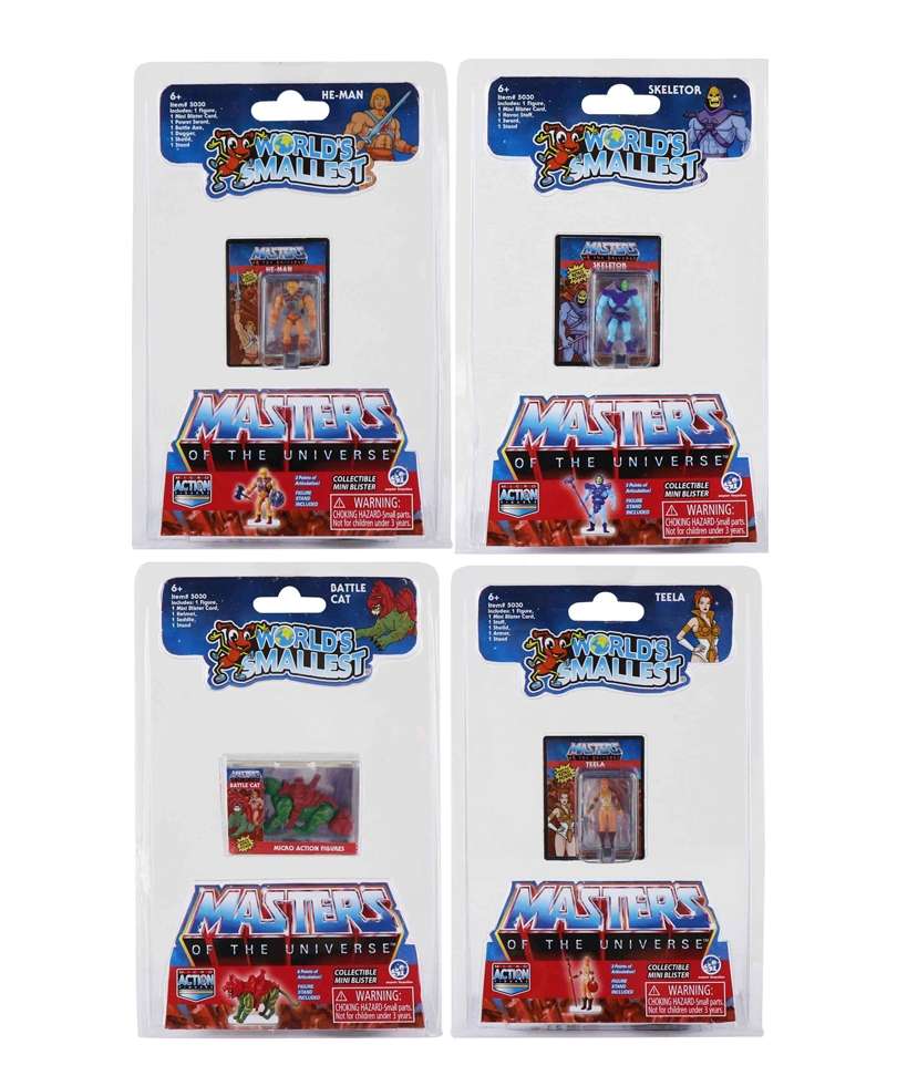 World’s Smallest Masters of the Universe