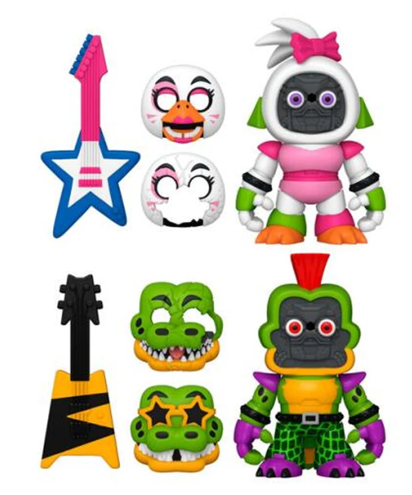 Funko SNAPS! Montgomery Gator and Glamrock Chica - FNAF: Freddy Fazbear's