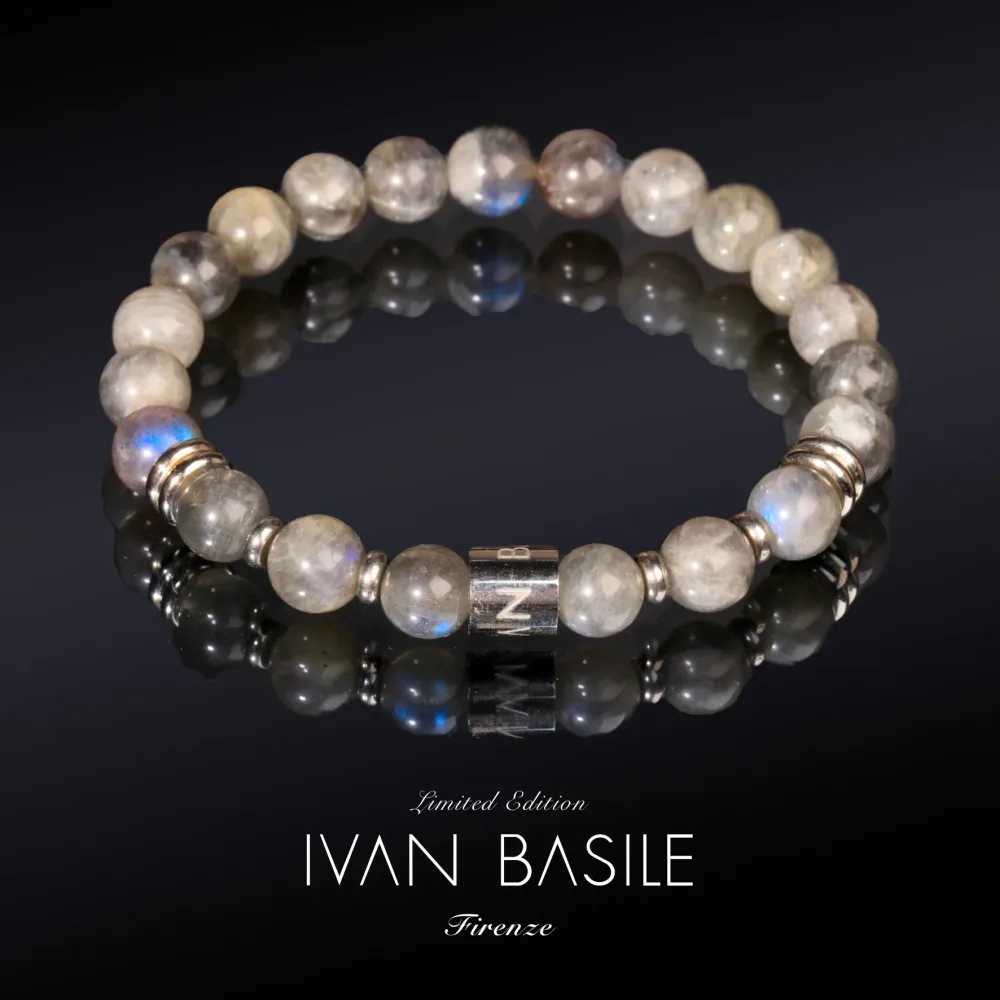 LABRADORITE Bracciale Elastico 8 mm LABRADORITE Bracciale Elastico 8 mm