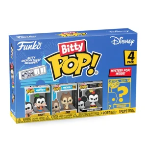 Goofy / Chip / Minnie Mouse / Mystery Bitty (4-Pack) Goofy / Chip / Minnie Mouse / Mystery Bitty (4-Pack)