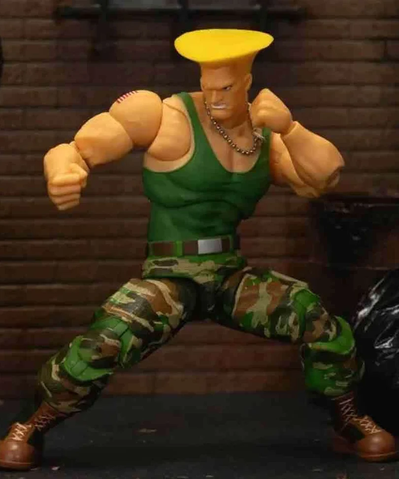 Street Fighter II: Guile - Action Figure Deluxe in Scala 1:12 - immagine 2