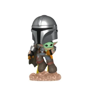 The Mandalorian with The Child (Flying) The Mandalorian with The Child (Flying)