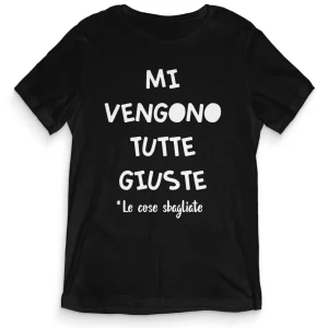 TeesBlitz T-Shirt divertente – Le cose Sbagliate tee20-016 TeesBlitz T-Shirt divertente – Le cose Sbagliate tee20-016