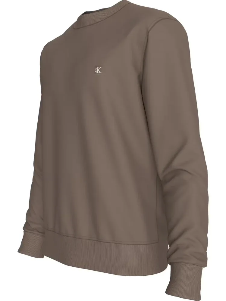 Calvin Klein Felpa Uomo Ck Embro Badge - immagine 3