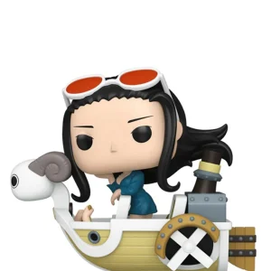 Nico Robin with Mini Merry II Nico Robin with Mini Merry II