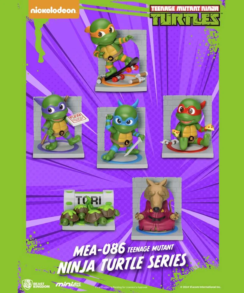 Teenage Mutant Ninja Turtle Series - Blind Box Set
