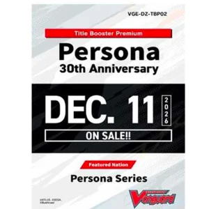 Cardfight!! Vanguard – Persona 30th Anniversary Booster Box (10 Bustine) ENG