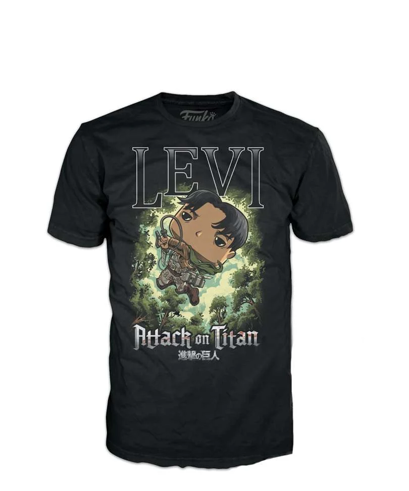 Funko Attack on Titan T-Shirt Levi Ackerman