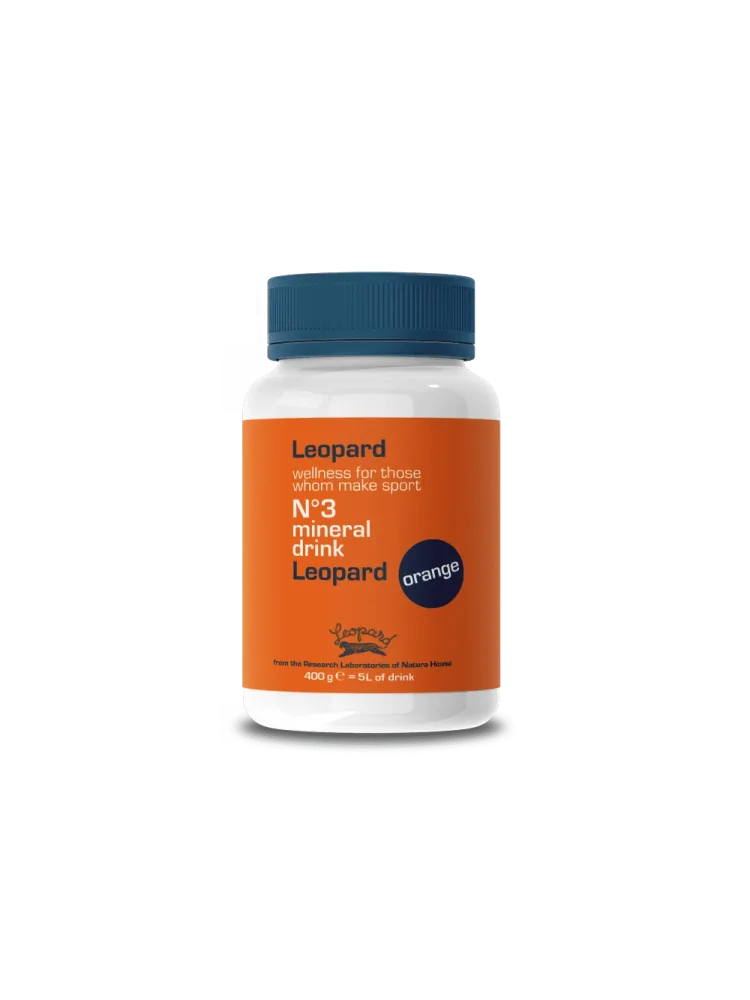 LEOPARD Sport N°3 Integratore Dietetico di Minerali Gusto Arancia - immagine 2