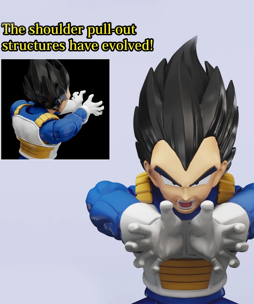 Dragon Ball - Figure-rise Standard Vegeta (NEW SPEC Ver.) - Model Kit - immagine 3