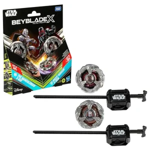 Beyblade X – Star Wars Dual Pack: The Mandalorian 3-60F & Moff Gideon 3-80N Beyblade X – Star Wars Dual Pack: The Mandalorian 3-60F & Moff Gideon 3-80N