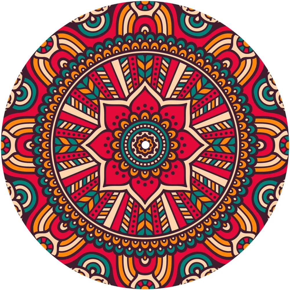 Slipmats 33 TB029 – Panno feltro giradischi – Mandala