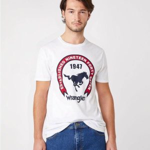Wrangler T-Shirt Uomo Americana Tee Wrangler T-Shirt Uomo Americana Tee