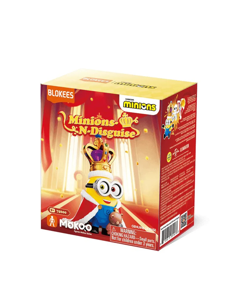 Minions Blokees Plastic Model Kit Mokoo 01 - Blind Box
