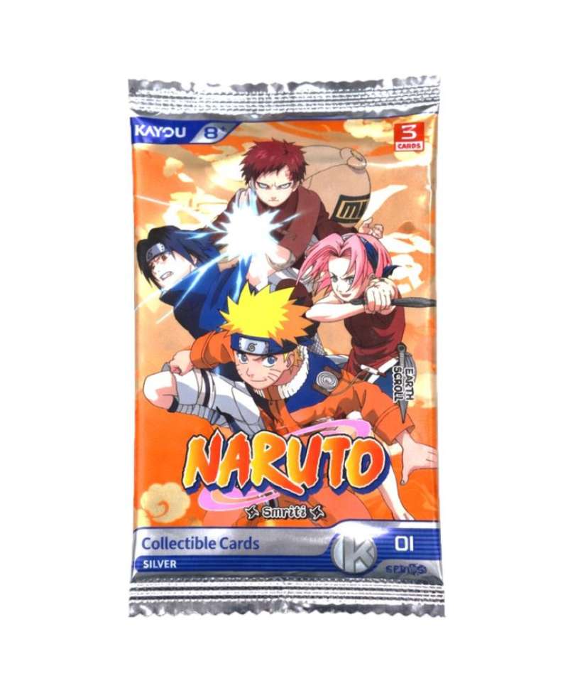 Naruto: Earth Scroll – Smriti Collectible Cards – Booster Pack – Kayou