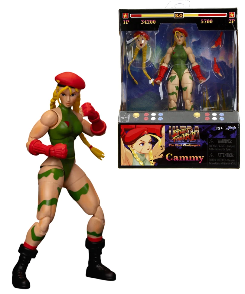 Street Fighter II: Cammy – Action Figure Deluxe in Scala 1:12 Street Fighter II: Cammy – Action Figure Deluxe in Scala 1:12