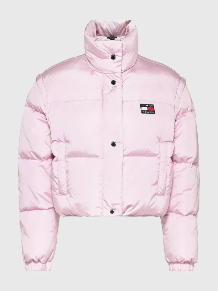 Tommy Hilfiger Giacca Donna Crop Vest Puffer