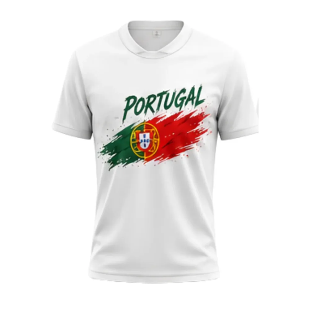 Maglia Mondiale 2026 in Cotone – Portogallo