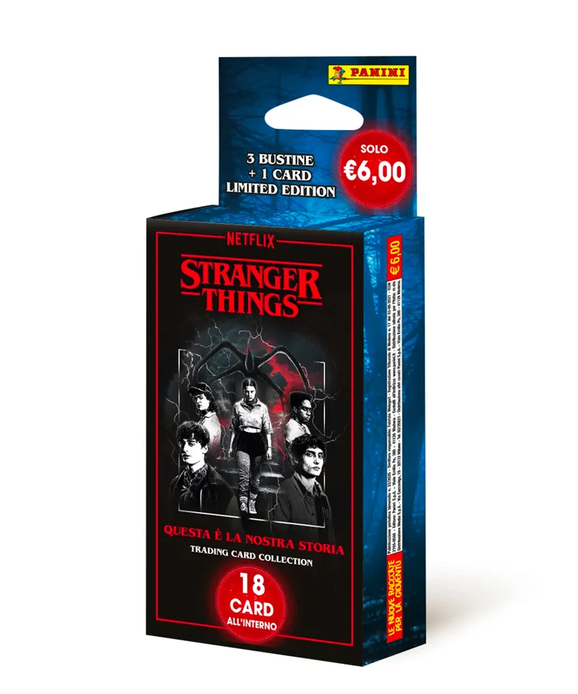 PANINI Card - Stranger Things Trading Card Collection Ecoblister