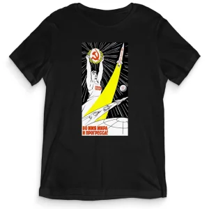 TeesBlitz Collection T-Shirt maglia SSSR 1959 Timeless Space SPACE002 TeesBlitz Collection T-Shirt maglia SSSR 1959 Timeless Space SPACE002