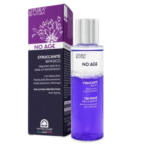 NO AGE BIO DETERGENTE STRUCCANTE BIFASICO – Protezione dall Inquinamento – Rimuove anche il Make Up Waterproof NO AGE BIO DETERGENTE STRUCCANTE BIFASICO – Protezione dall Inquinamento – Rimuove anche il Make Up Waterproof