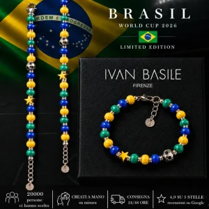 BRASILE Bracciale gancio BRASILE Bracciale gancio
